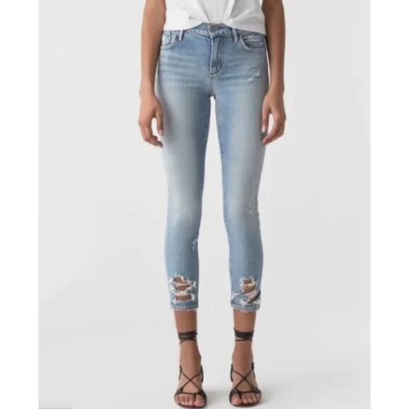 Agolde Sophie Denim Jeans Size 24 - Picture 1 of 13